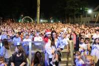 Abertura do Natal dos Sonhos de Joinville lotou a Praça Dario Salles nesta noite de quinta-feira (24/11) e garantiu a diversão para toda família - Fotografo: Mauro Artur Schlieck - Data: 24/11/2011