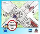 	O concurso de desenho realizado pela CONURB, em parceira com a Secretaria da Educação, no mês de abril, elegeu os nove melhores desenhos de cada escola, que serão colocados nas defensas do centro da cidade. Escola Municipal Anita Garibaldi. - Fotografo: Divulgação/CONURB - Data: 08/05/2012