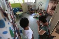Profissionais de educação de Florianópolis visitam CEIs de Joinville - Fotografo: Rogerio da Silva - Data: 22/10/2014