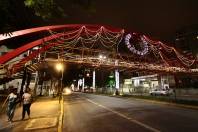 Decoração de Natal na área central de Joinville - Fotografo: Rogerio da Silva - Data: 29/11/2013