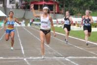 Tamiris de Liz vence os 200 metros nos Jogos Abertos, garantindo mais uma medalha de ouro para Joinville - Fotografo: Antonio Prado/Fesporte - Data: 08/11/2012