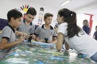 Projeto leva arte e educação a quatro escolas municipais de Joinville  - Fotografo: Caroline Farias/Secom - Data: 17/03/2016