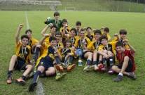 Jogos Escolares de Joinville - Final Futebol e premiação aos campeões. - Fotografo: Phelippe José da Silva - Data: 13/11/2014