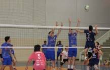 Volei masculino de Joinville competindo na 14ª Olesc em Criciúma. - Fotografo: Phelippe José da Silva - Data: 24/09/2014