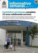 Capa do Informativo Semanal da Prefeitura de Joinville número 79 - período 16 a 20 de março 2015 - Fotografo: Secom / Arte - Data: 20/03/2015