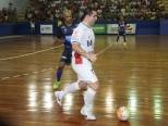 Atleta Vande da Krona Futsal(Joinville)marcou dois gols na vitória sobre Itajaí. - Fotografo: Phelippe José da Silva - Data: 18/11/2014