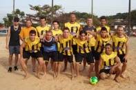 A Fundação de Esportes, Lazer e eventos de Joinville iniciou nesta sexta-feira (17/02) as inscrições para os 9º Jogos Interbairros de Futebol de Areia. - Fotografo: Divulgação/FELEJ - Data: 17/02/2012