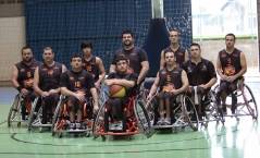 Basquete cadeirante de Joinville nos 10º Parajasc em Chapecó(SC) - Fotografo: Phelippe José - Data: 27/05/2014