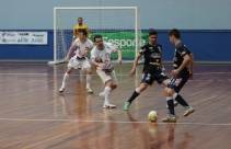 Vande da equipe de futsal de Joinville(Krona) na disputa de título do 54º  Jasc em Itajaí. - Fotografo: Phelippe José da Silva - Data: 20/11/2014