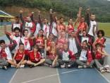 As equipes Pré-Mirim e Mirim de Atletismo da Fundação de Esportes, Lazer e Eventos de Joinville (Felej) estiveram neste fim de semana (19 e 20/10), em Itajaí (SC), disputando o Campeonato Estadual das categorias.  No total, 40 atletas representaram o município na competição.  - Fotografo: Divulgação Felej - Data: 22/10/2012