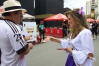 O sábado (22/10) está movimentado na Via Gastronômica de Joinville. O Stammtisch é uma promoção da CDL e vai arrecadar alimentos que serão doados por meio da Secretaria de Assistência Social de Joinville - Fotografo: Mauro Artur Schlieck - Data: 22/10/2011