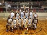 A equipe da AABJ/FELEJ ficou em segundo lugar na Copa FCB de Basquete Adulto Masculino, disputada em Joinville - Fotografo: Divulgação - Data: 29/05/2016