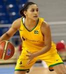 Palmira Marçal, que já defendeu a seleção brasileira adulta, é reforço do basquete de Joinville no Estadual - Fotografo: Divulgação - Data: 05/08/2015