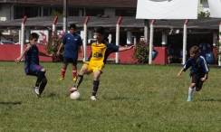 Competição de futebol nos Jogos Escolares de Joinville =  11 a 13 anos = Colégio Machado de Assis x Caic Mariano Costa. - Fotografo: Phelippe José da Silva - Data: 30/10/2014