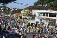 A Semana da Pátria reserva dez desfiles em diferentes bairros de Joinville. O primeiro foi promovido no bairro Costa e Silva na manhã desta sexta-feira (21/8). - Fotografo: Mauro Artur Schlieck - Data: 31/08/2012