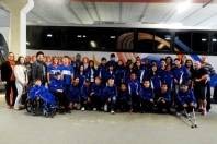 Joinville embarcou nesta terça-feira (15/5) para a 3ª edição dos Jogos Escolares Paradesportivos de Santa Catarina (Parajesc), que acontecerão até domingo (20), na cidade de Brusque. - Fotografo: Divulgação/FELEJ - Data: 15/05/2012