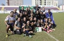 Futebol feminino de Joinville é Tetra campeão dos 28º Joguinhos  Abertos em Itajai - Fotografo: Phelippe José - Data: 31/07/2015