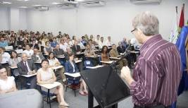 O prefeito Carlito Merss participou na manhã desta quinta-feira (05/4) da solenidade de inauguração das instalações provisórias do campus de Joinville da Universidade Federal de Santa Catarina (UFSC). - Fotografo: Mauro Artur Schlieck - Data: 05/04/2012