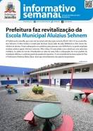 Capa Informativo Semanal da Prefeitura de Joinville - 84 - período de 20 a 24 de abril de 2015 - Fotografo: Secom - Data: 24/04/2015
