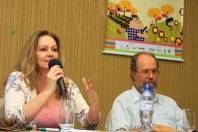 Abertura do Seminário de Turismo Pegagógico de Base Comunitária. A presidente da Fundação Turística de Joinville, Maria Ivonete Peixer destacou as ações de Joinville para melhor o setor - Fotografo: Mauro Artur Schlieck - Data: 10/10/2011