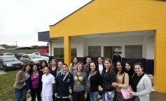 Professoras fazem primeira visitam ao CEI Monteiro Lobato - Fotografo: Rogerio da Silva - Data: 30/07/2014