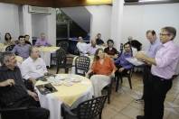 O prefeito Carlito Merss, acompanhado da diretoria da Câmara de Dirigentes Lojistas de Joinville (CDL), participou na manhã desta sexta-feira (20/4) da apresentação do relatório do “Natal dos Sonhos 2011”. - Fotografo: Mauro Artur Schlieck - Data: 20/04/2012