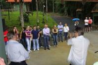 A Prefeitura de Joinville entregou aos joinvilense, na manhã deste sábado (15/12), a revitalização do Parque Morro do Finder, no bairro Iririú. Em seu discurso o prefeito Carlito Merss destacou a imporância das áreas de lazer - Fotografo: Mauro Artur Schlieck - Data: 15/12/2012