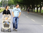 Uma avenida de alegria e liberdade. É o que oferece o Joinville em Movimento todos os domingos. - Fotografo: Mauro Artur Schlieck - Data: 20/05/2012
