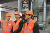 O prefeito de Joinville, Carlito Merss, visitou nesta segunda-feira (24/10), na região central de Paris, uma usina de tratamento de lixo. Usina processa 1.300 toneldas de lixo por dia por combustão, produzindo energia e vapor - Fotografo: Anildo Jorge - Enviado Especial Paris - Data: 24/10/2011