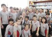 Os resultados do IDEB (Índice de Desenvolvimento da Educação Básica) divulgados pelo Ministério da Educação nessa terça (14/8) confirmaram Joinville como a melhor educação de SC na rede municipal, como a Escola Municipal Gov. Pedro Ivo Campos com média 7,8 (foto). - Fotografo: Mauro Artur Schlieck - Data: 15/08/2012