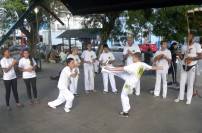 Projeto da Apiscae leva capoeira a adolescentes de Joinville - Fotografo: Secom/Divulgação - Data: 07/07/2014