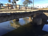 Ponte estrada do Saí - interditada pela Defesa Civil de Joinville - Fotografo: Defesa Civil/Divulgação - Data: 09/06/2016