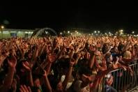  O Show com o Gurpo Nenhum de Nós aconteceu nesta quinta-feira (08/3) e fez parte do calendário de eventos em comemoração aos 161 Anos de Joinville. A banda de rock levou milhares de pessoas ao Parque da Cidade.   - Fotografo: Kátia Nascimento - Data: 09/03/2012