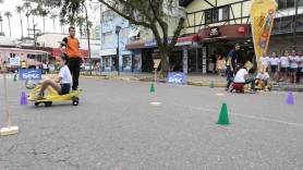 Abertura do Dia Mundial Sem Carro e inauguração do primeiro parklet de Joinville, na Travessa Bachmann - Fotografo: Rogerio da Silva - Data: 22/09/2015