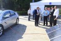 	Representantes da GMB, nova fábrica em construção em Joinville, apresentaram na manhã desta quinta-feira (10/5), projeto totalmente sustentável de desenvolvimento e captação de energia. O prefeito Carlito Merss prestigiou o evento. - Fotografo: Kátia Nascimento - Data: 10/05/2012