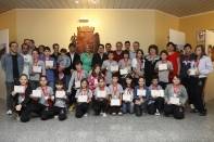 Os trabalhos vencedores do "Concurso Cultural de Desenhos e Frases: Capa do IPTU 2012" foram conhecidos na manhã desta quarta-feira (16). Os três primeiros colocados em cada categoria de cada escola receberam certificados e medalhas. - Fotografo: Kátia Nascimento - Data: 16/11/2011