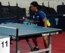 Joinville garante nove medalhas na 3ª Etapa da Copa Brasil de Tênis de Mesa em Concórdia (SC). A experiente mesatenista Dina Regina Abreu (foto) conquistou dois ouros. - Fotografo: Divulgação Felej - Data: 21/05/2012