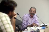 João Fachini depõe na 4ª audiência pública da Comissão da Verdade de Joinville - Fotografo: Divulgação - Data: 23/09/2014