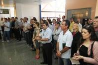 O 1º Feirão da Casa Própria para os Servidores da Prefeitura de Joinville foi lançado oficialmente nesta sexta-feira (14/10) - Fotografo: Kátia Nascimento - Data: 14/10/2011