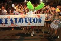 Imagens do Desfile de Blocos e Escolas de Samba de Joinville neste sábado (18/02) na Rua Rio Branco. Bloco Grefaloucos. - Fotografo: Kátia Nascimento - Data: 18/02/2012