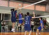 Volei masculino de Joinville competindo na 14ª Olesc em Criciúma. - Fotografo: Phelippe José da Silva - Data: 24/09/2014