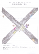 Mais de 7 mil desenhos exclusivos feitos por alunos de Joinville vão ser distribuídos na cidade durante a Semana Nacional do Trânsito em Joinville. - Fotografo: Divulgação Secom - Data: 17/09/2012