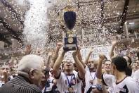 O Joinville é campeão da Superliga Futsal 2012. Levantou a taça neste sábado (03/3), no Centreventos Cau Hansen, depois de vencer o Carlos Barbosa por 2 a 1. - Fotografo: Mauro Artur Schlieck - Data: 03/03/2012