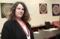 Obras da artista Margarete Abreu são expostas na Prefeitura de Joinville - Fotografo: Jaksson Zanco - Data: 11/08/2014