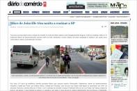 As ciclovias de Joinville foram destaque nacional da reportagem "Bikes de Joinville têm muito a ensinar a SP", do jornal Diário do Comércio, de São Paulo, no dia 8 de março.  - Fotografo: Site: Diário do Comércio - Data: 19/03/2012