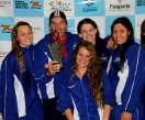 A equipe de Joinville foi campeã da natação feminina nos Jogos Abertos de SC - Fotografo: Epa Machado/Divulgação - Data: 02/11/2012