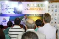 Solenidade de assinatura da ordem de serviço para início das obras da Porta do Mar - Fotografo: Jaksson Zanco - Data: 24/04/2013