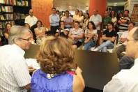 O lançamento oficial da 9ª Edição da Feira do Livro 2012 aconteceu nesta terça-feira (14/02) na Livraria Midas.  - Fotografo: Kátia Nascimento - Data: 14/02/2012