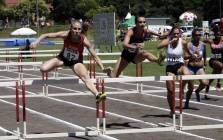 55º JASC em Joaçaba =  Daiane Roweder  de Joinville Vence prova 110 mts com barreiras - Fotografo: Phelippe José - Data: 11/12/2015