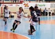 Futsal feminino de Joinville competindo na 14ª Olesc em Criciúma. - Fotografo: Phelippe José da Silva - Data: 23/09/2014